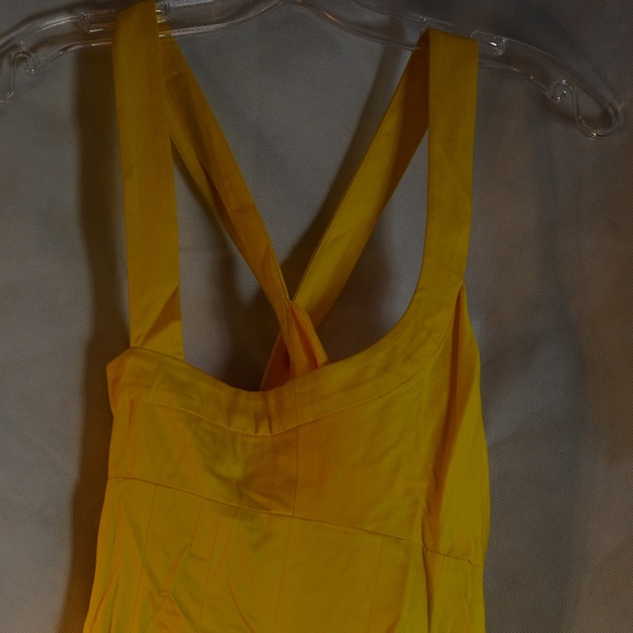 Yellow Sundress Calvin Klein Sizes 4 & 6 NWT - Picture 7 of 8